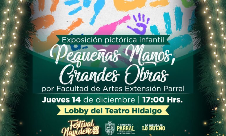 Invita Gobierno De Parral A La Exposici N Pict Rica Infantil Peque As